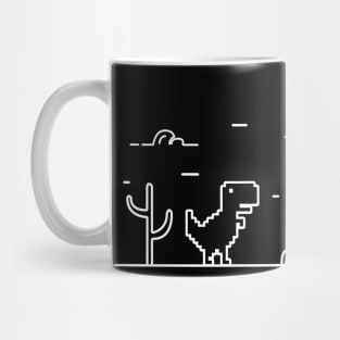 No Internet Dino Mug